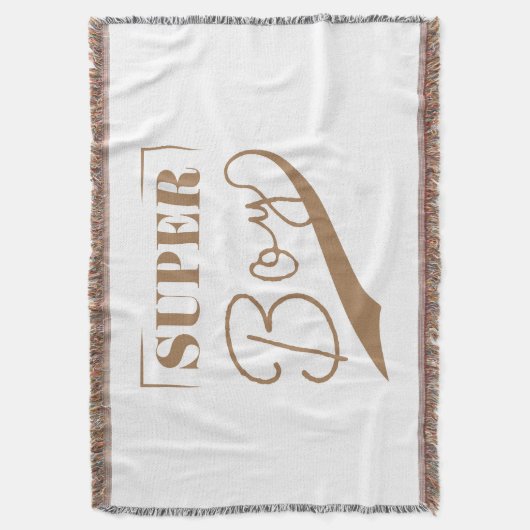 Super Boy Decke (Vorderseite Vertikal)