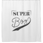 Super Boy Duschvorhang (Vorderseite)