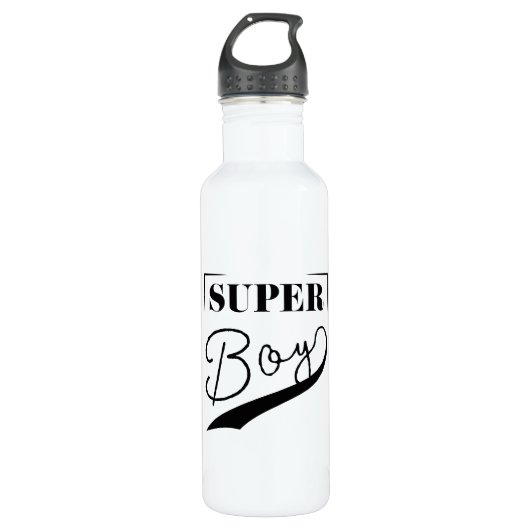 Super Boy Edelstahlflasche (Vorderseite)