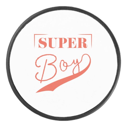 Super Boy Eishockey Puck (Vorderseite)