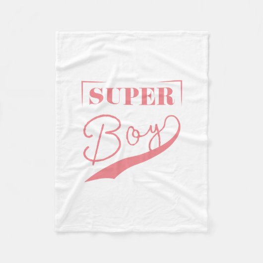 Super Boy Fleecedecke (Vorderseite)