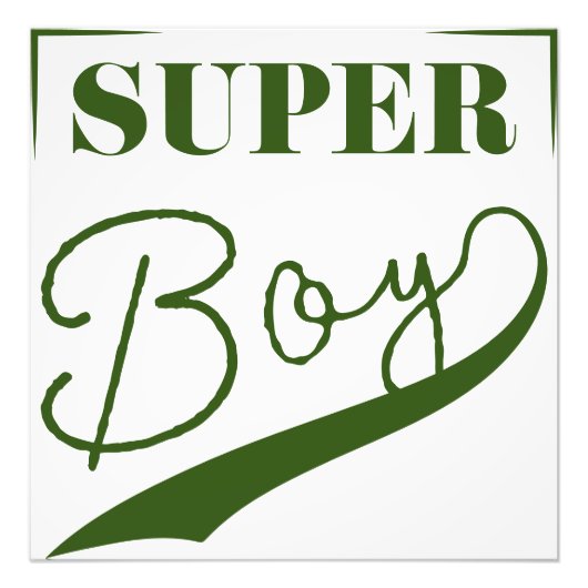 Super Boy Fotodruck (Vorne)