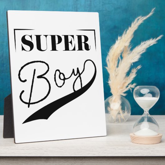 Super Boy Fotoplatte (Seite)