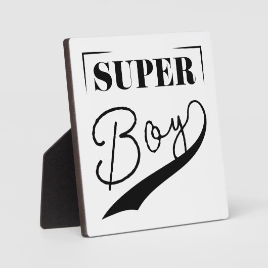 Super Boy Fotoplatte (Vorderseite)