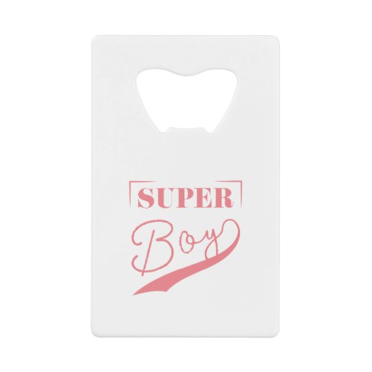 Super Boy Geldbeutel Flaschenöffner (Vorderseite)