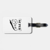 Super Boy Gepäckanhänger (Rückseite horizontal)