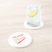 Super Boy Getränkeuntersetzer (Seite)