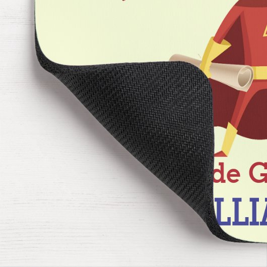 Super Boy Glückwunsch 5. Klasse Mousepad (Ecke)