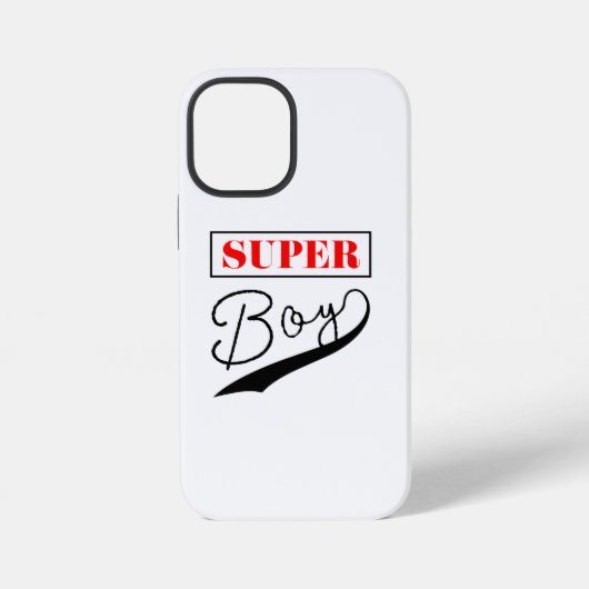 Super Boy iPhone Hülle (Rückseite)