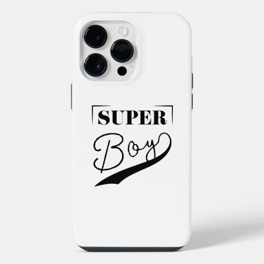 Super Boy iPhone Hülle (Rückseite)