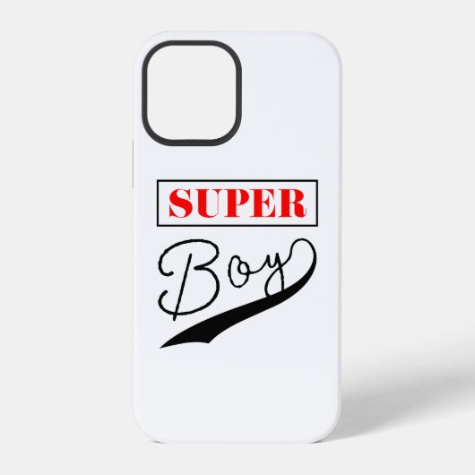 Super Boy iPhone Hülle (Rückseite)