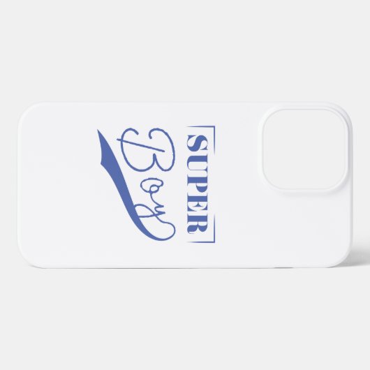 Super Boy iPhone Hülle (Rückseite (Horizontal))