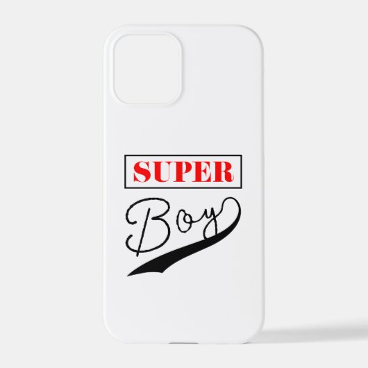 Super Boy iPhone Hülle (Rückseite)