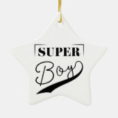 Super Boy Keramik Ornament (Hinten)