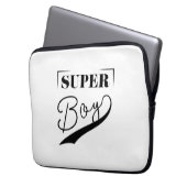 Super Boy Laptopschutzhülle (Vorderseite Links)