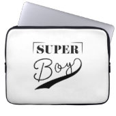 Super Boy Laptopschutzhülle (Vorderseite)