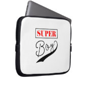 Super Boy Laptopschutzhülle (Vorne Rechts)