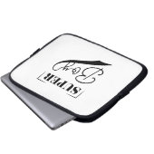 Super Boy Laptopschutzhülle (Vorne Knopf)