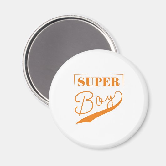 Super Boy Magnet (Vorderseite/Rückseite)