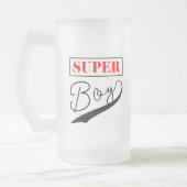 Super Boy Mattglas Bierglas (Links)