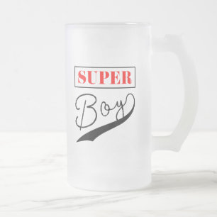 Super Boy Mattglas Bierglas