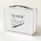 Super Boy Metall Brotdose (Rückseite)