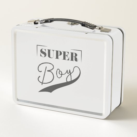 Super Boy Metall Brotdose (Rückseite)