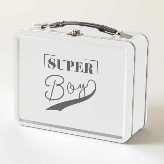 Super Boy Metall Brotdose (Vorderseite)