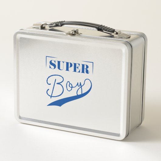 Super Boy Metall Brotdose (Vorderseite)