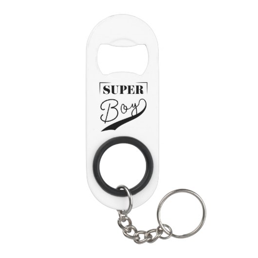 Super Boy Mini Flaschenöffner (Rückseite)