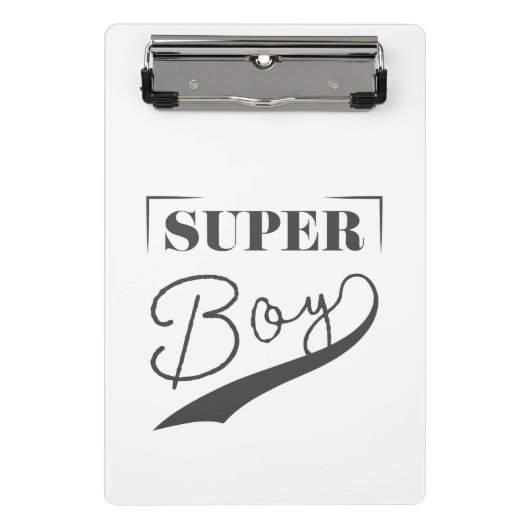 Super Boy Mini Klemmbrett (Vorderseite)
