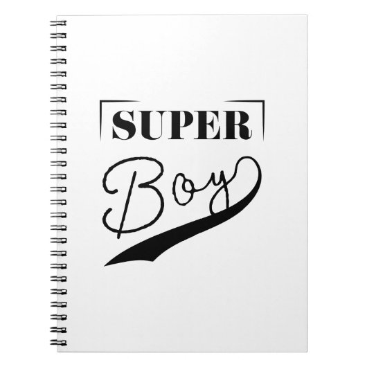 Super Boy Notizblock (Vorderseite)