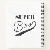 Super Boy Notizblock (Rückseite)