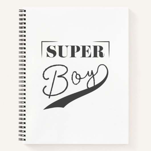 Super Boy Notizblock (Vorderseite)