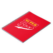 Super Boy Notizblock (Linke Seite)