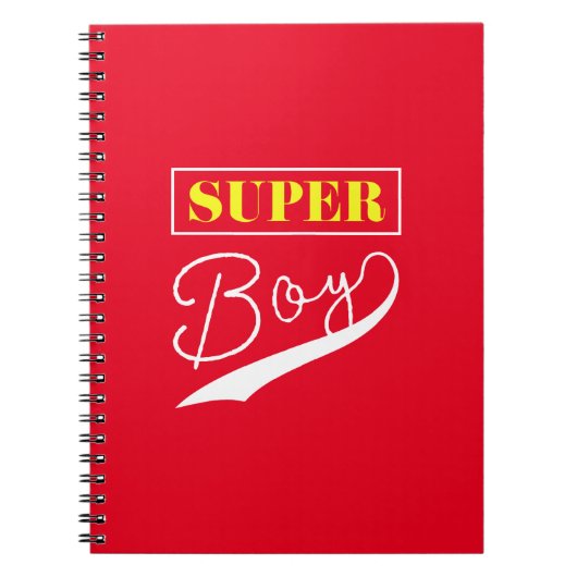Super Boy Notizblock (Vorderseite)