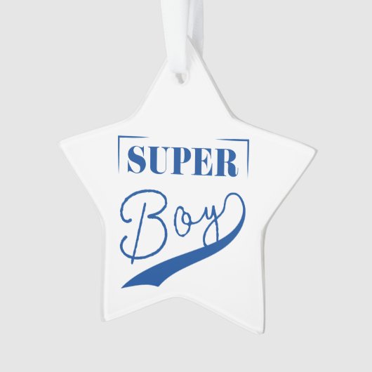 Super Boy Ornament (Vorderseite)