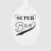 Super Boy Ornament (Rückseite)