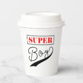 Super Boy Pappbecher (Vorderseite)