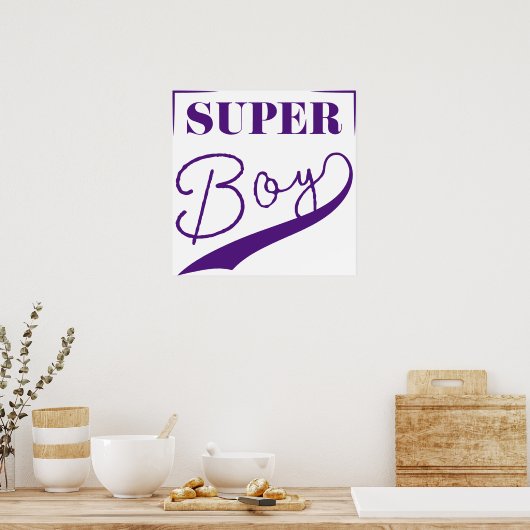 Super Boy Poster (Küche)