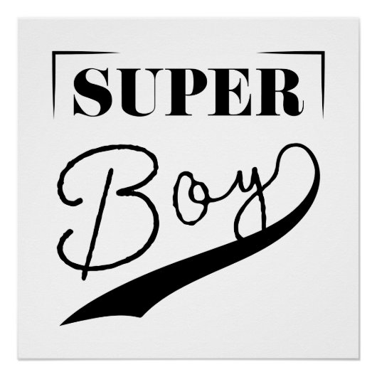 Super Boy Poster (Vorderseite)