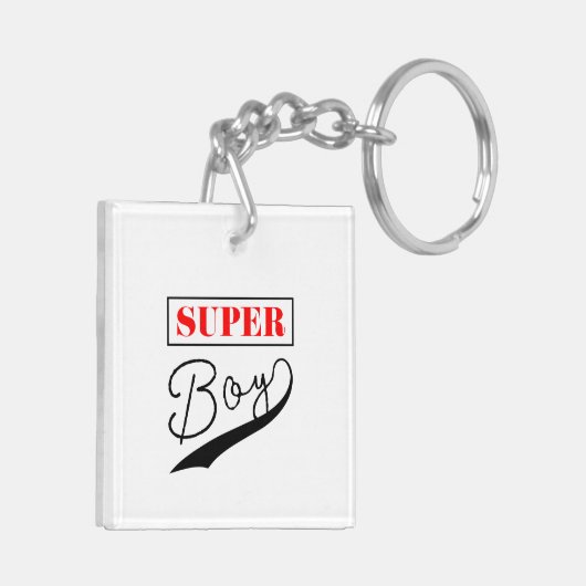 Super Boy Schlüsselanhänger (Rückseite links)