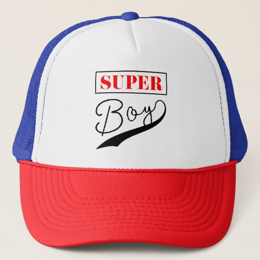 Super Boy Truckerkappe (Vorderseite)