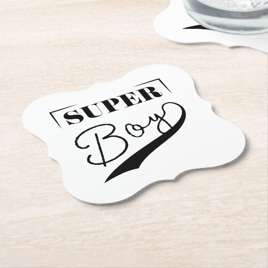 Super Boy Untersetzer (angewinkelt)