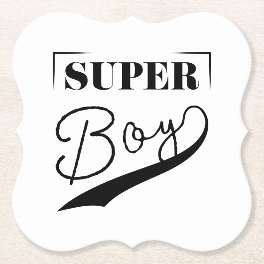 Super Boy Untersetzer (Vorderseite)