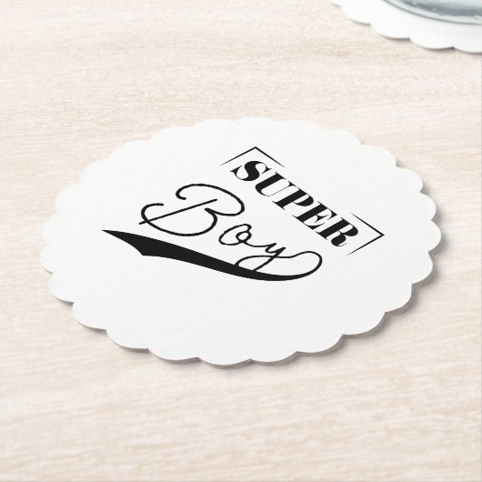 Super Boy Untersetzer (angewinkelt)