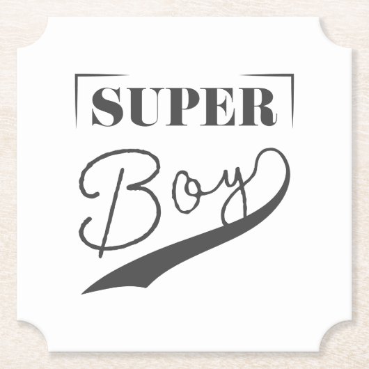 Super Boy Untersetzer (Vorderseite)