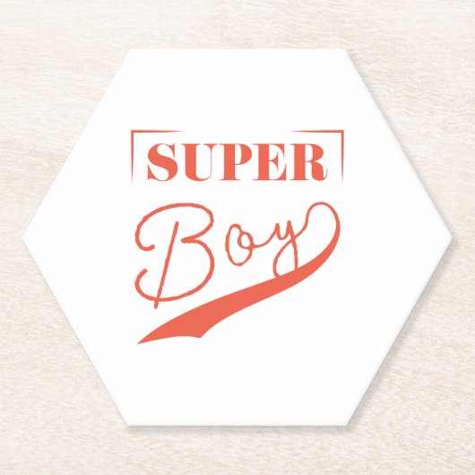 Super Boy Untersetzer (Vorderseite)