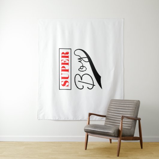 Super Boy Wandteppich (Beispiel)