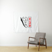 Super Boy Wandteppich (Beispiel (Horizontal))